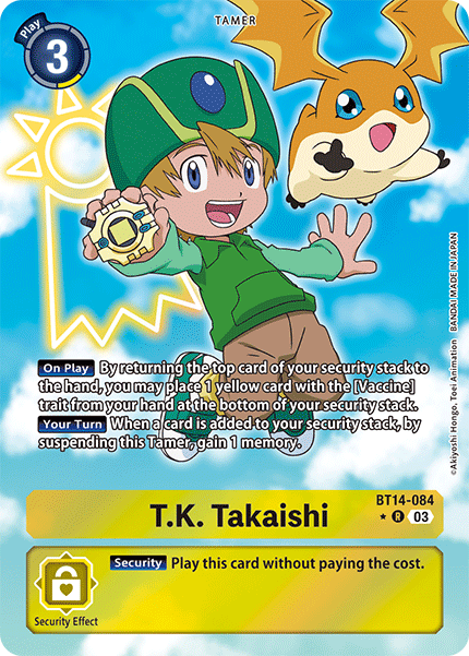 T.K. Takaishi BT14-084 (Alternate Art)