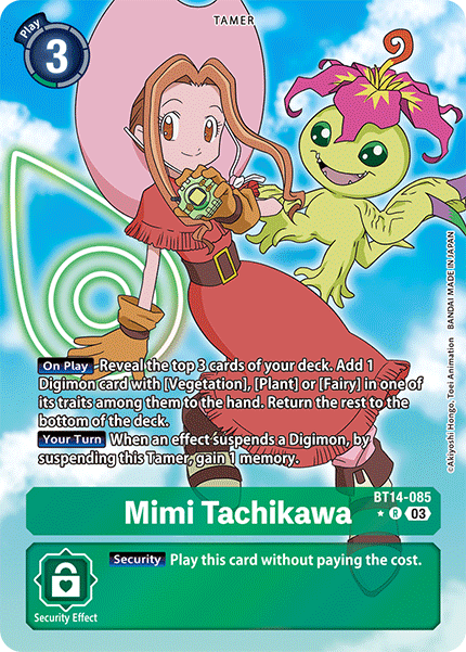 Mimi Tachikawa BT14-085 (Alternate Art)