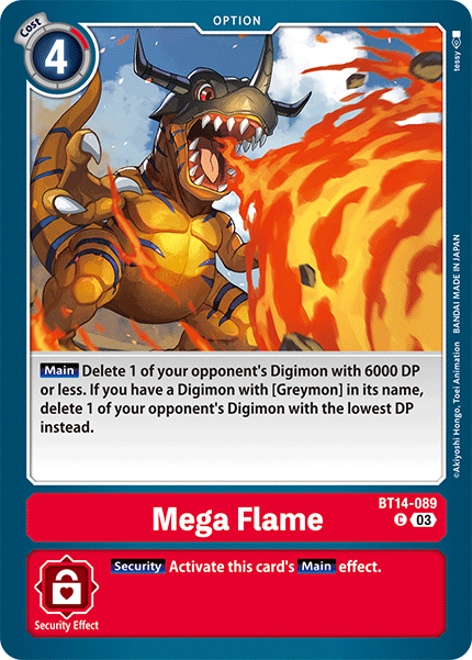 Mega Flame BT14-089