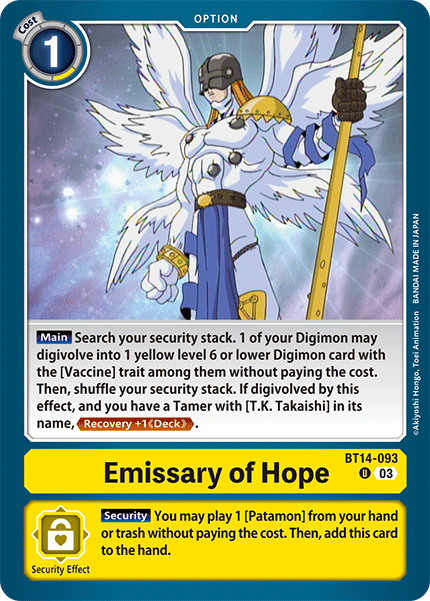 Emissary of Hope BT14-093