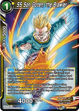 SS Son Goten, the Brawler BT14-099