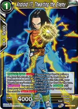 Android 17, Thwarting the Enemy BT14-109