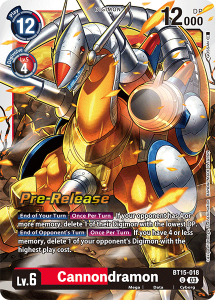 Cannondramon BT15-018