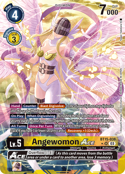 Angewomon ACE BT15-038 (Alternate Art)
