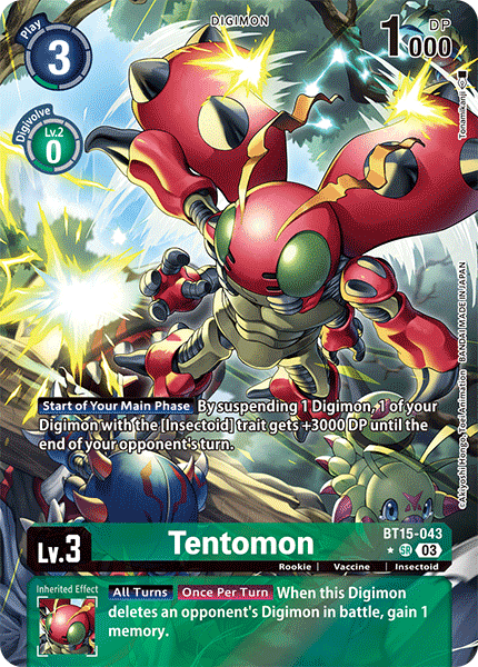 Tentomon BT15-043 (Alternate Art)