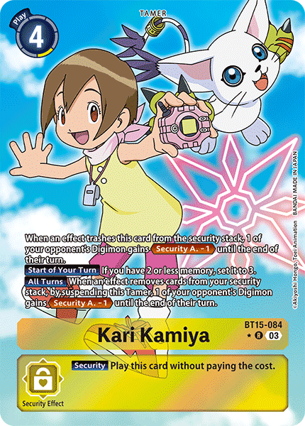 Kari Kamiya BT15-084 (Alternate Art)