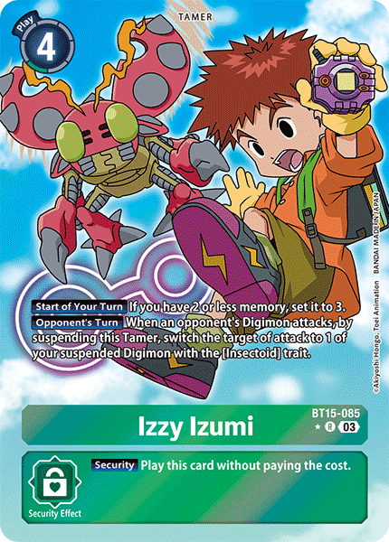 Izzy Izumi BT15-085 (Alternate Art)