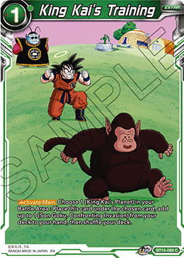 King Kai's Training BT15-089