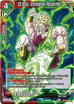 SS Broly, Annihilation Personified BT15-144