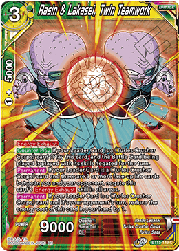 Rasin & Lakasei, Twin Teamwork BT15-149