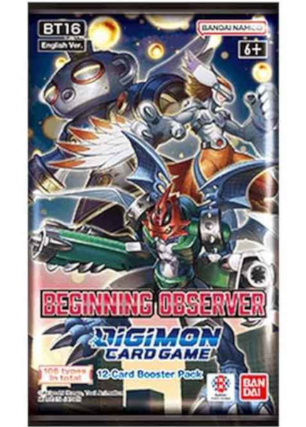 Digimon Card Game: Beginning Observer - Booster Pack (BT16)