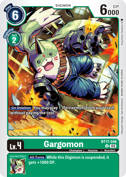 Gargomon BT17-046