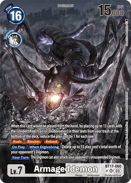Armageddemon BT17-060 (Alternate Art)