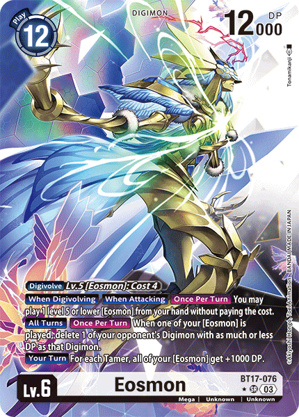 Eosmon BT17-076 (Alternate Art)