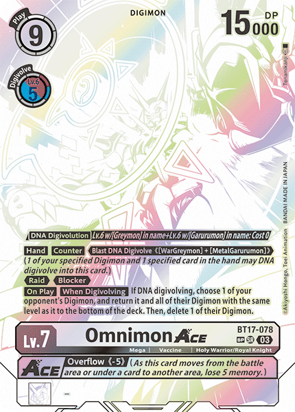 Omnimon ACE BT17-078 (Alternate Art)2