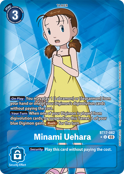 Minami Uehara BT17-082 (Alternate Art)
