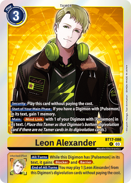 Leon Alexander BT17-086