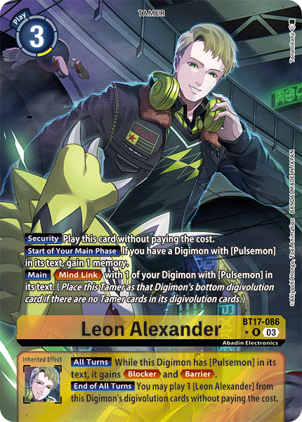 Leon Alexander BT17-086 (Alternate Art)