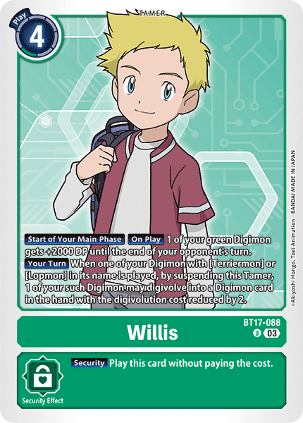 Willis BT17-088