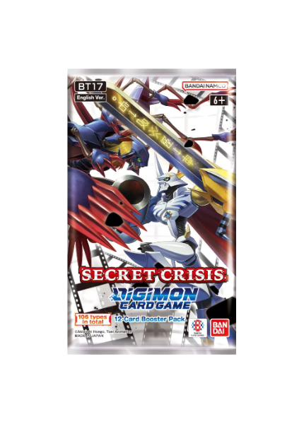 Digimon Card Game: Secret Crisis Booster Pack (BT17)