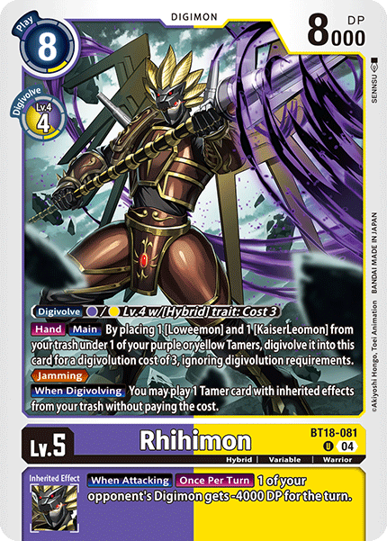 Rhihimon BT18-081