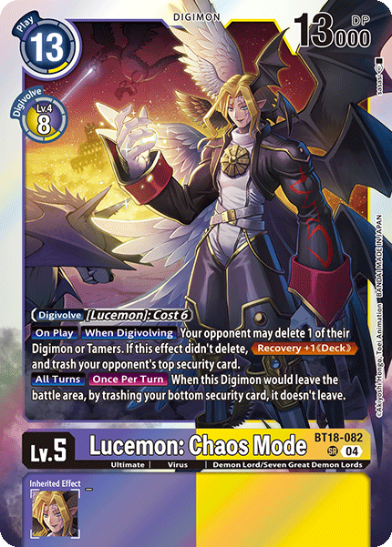 Lucemon: Chaos Mode BT18-082