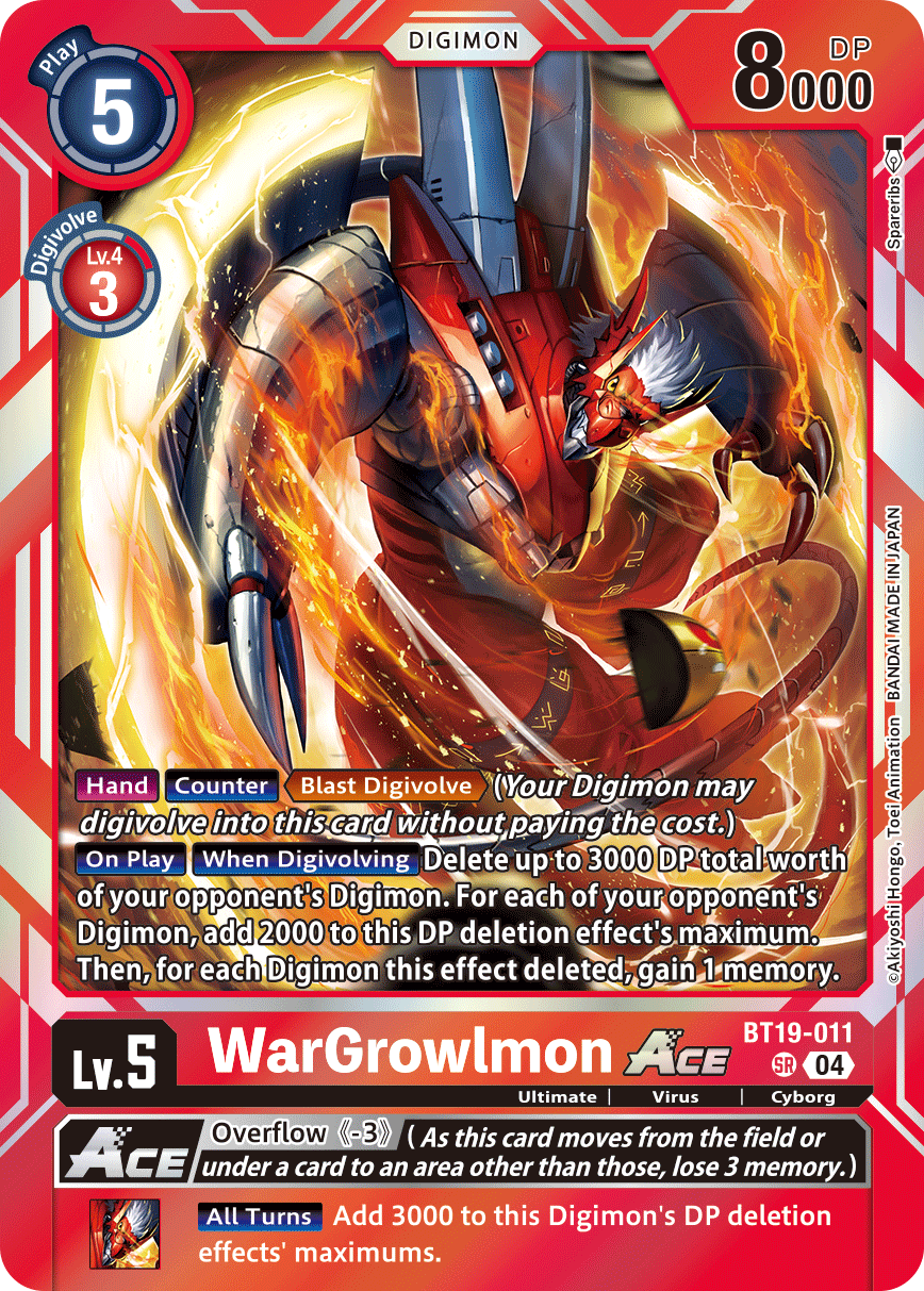 WarGrowlmon ACE BT19-011