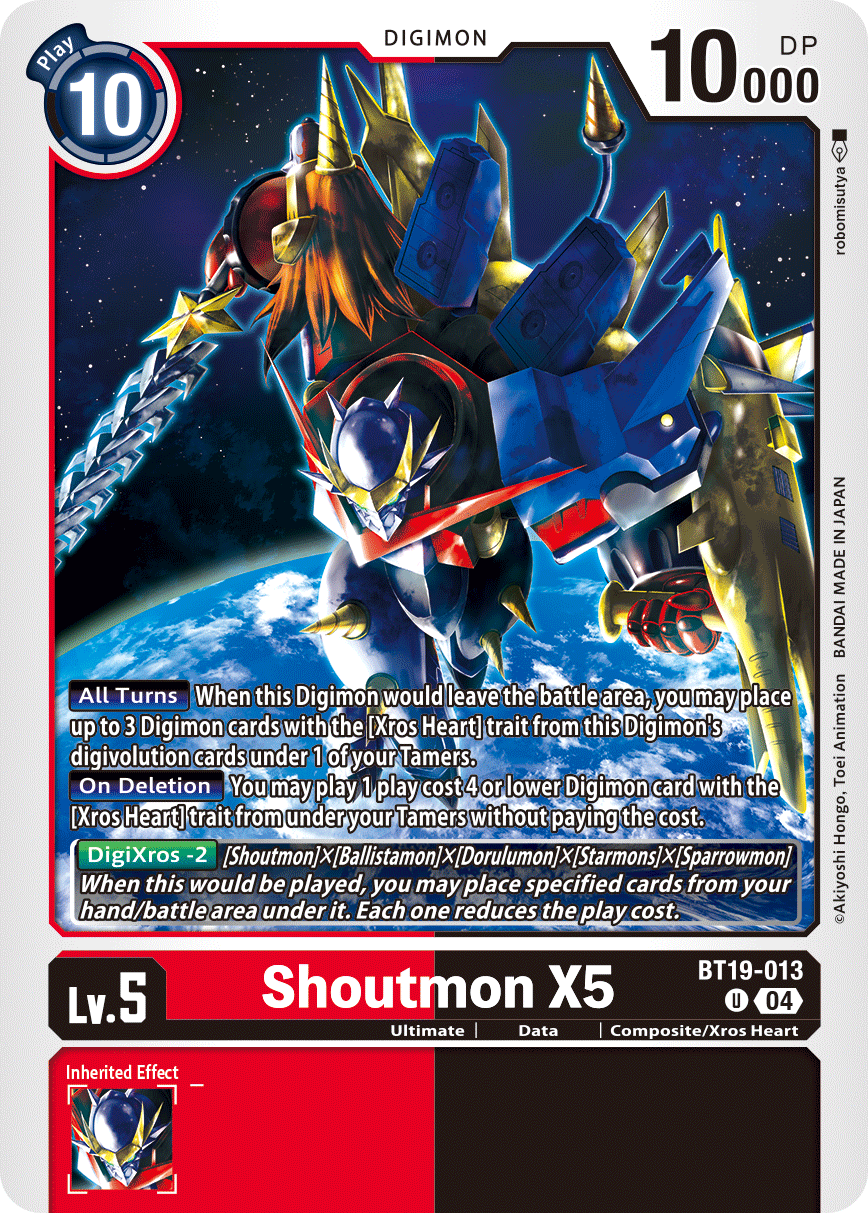 Shoutmon X5 BT19-013
