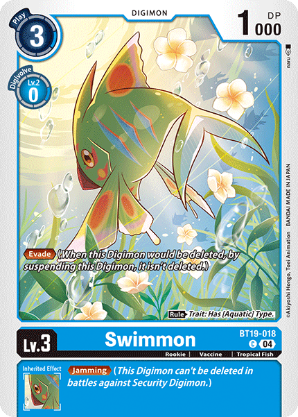 Swimmon BT19-018