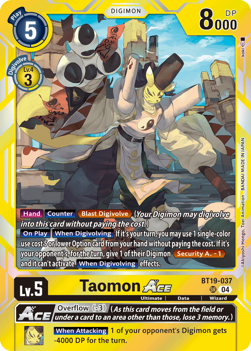 Taomon ACE BT19-037