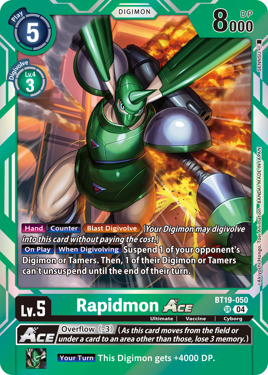 Rapidmon ACE BT19-050