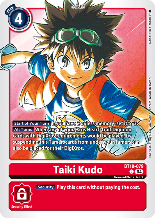 Taiki Kudo BT19-079