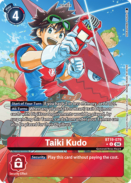 Taiki Kudo BT19-079 (Alternate Art)