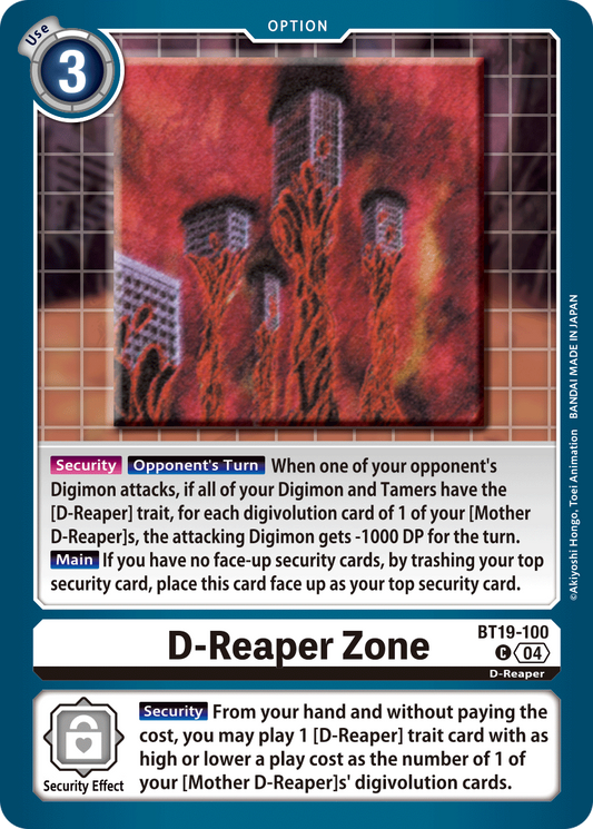 D-Reaper Zone BT19-100