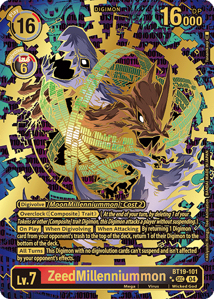 ZeedMillenniummon BT19-101 (Alternate Art)2