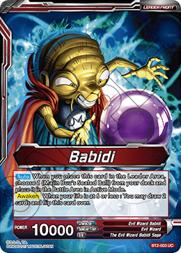 Babidi // Babidi, Creator of Evil BT2-003