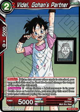 Videl, Gohan's Partner BT2-018