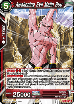 Awakening Evil Majin Buu BT2-027