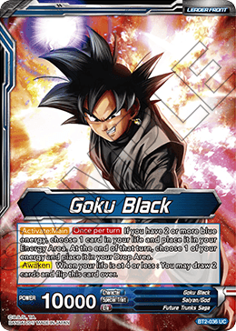 Goku Black // Goku Black, The Bringer of Despair BT2-036