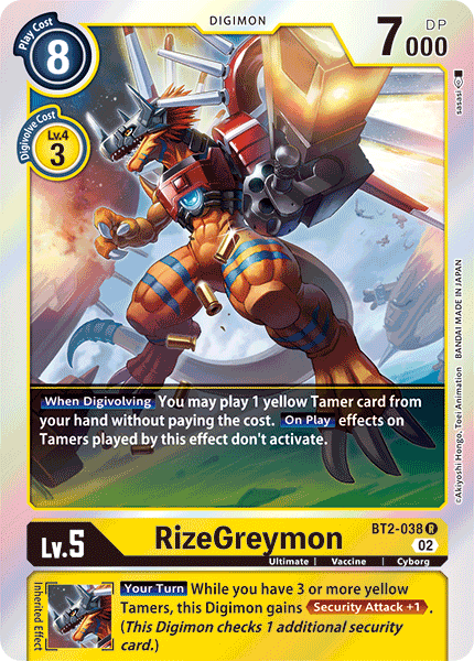 RizeGreymon BT2-038-RB1