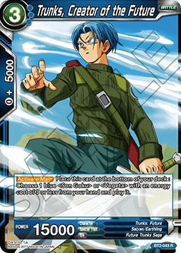 Trunks, Creator of the Future BT2-043