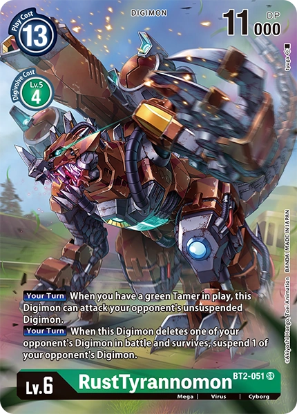 RustTyrannomon BT2-051