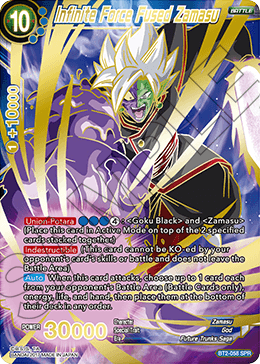 Infinite Force Fused Zamasu BT2-058 (Special Rare)
