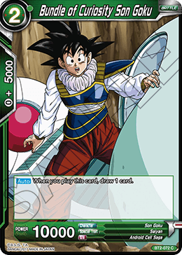 Bundle of Curiosity Son Goku BT2-072