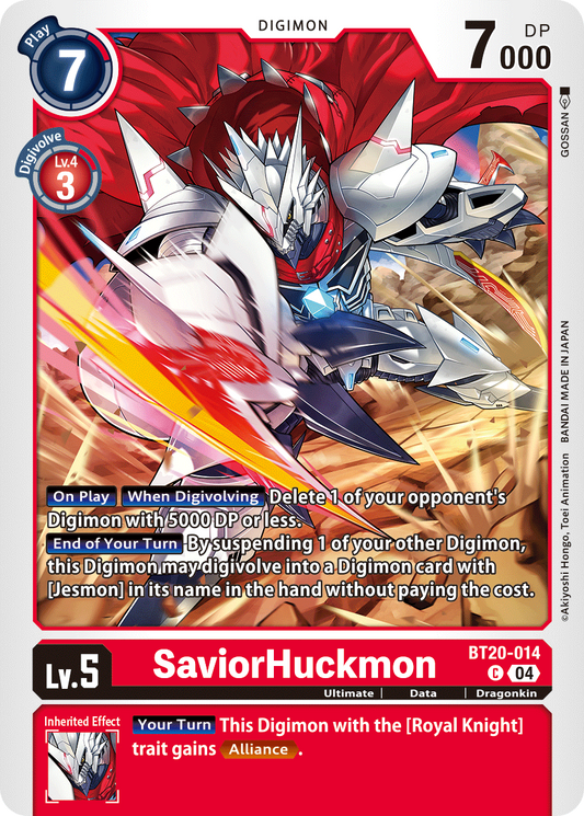 SaviorHuckmon BT20-014