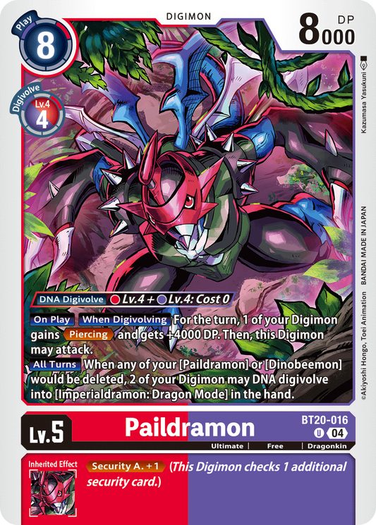 Paildramon BT20-016