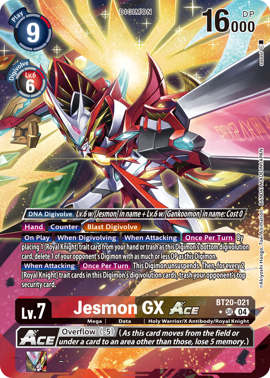 Jesmon GX ACE BT20-021 (Alternate Art)