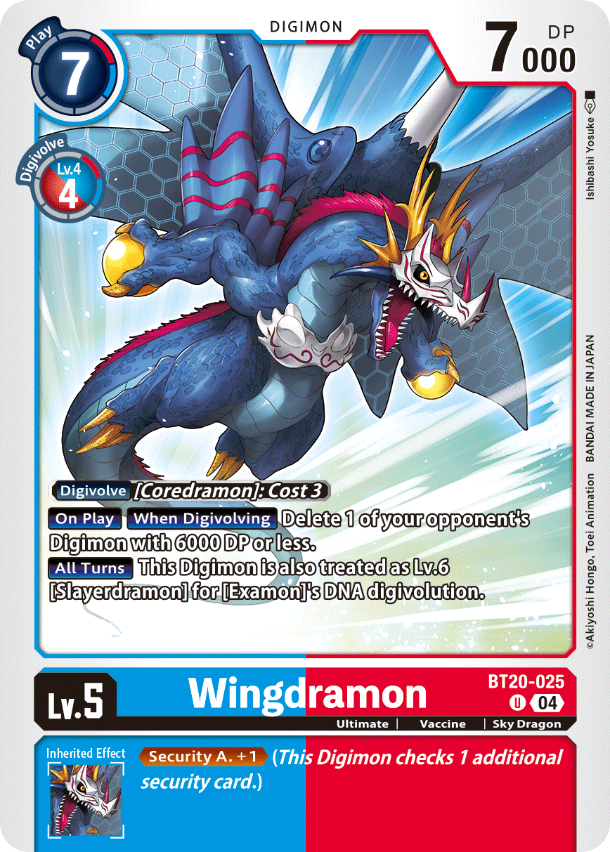 Wingdramon BT20-025