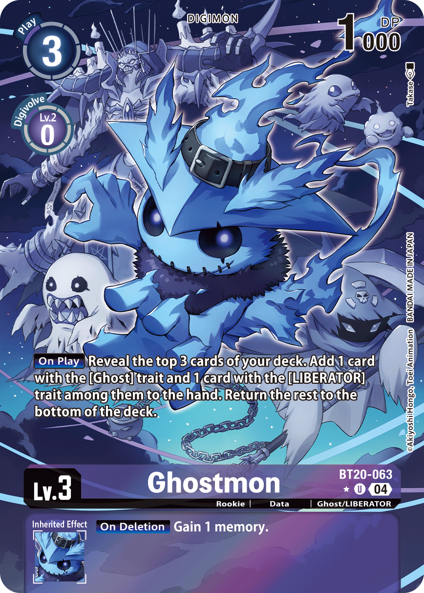 Ghostmon BT20-063 (Alternate Art)