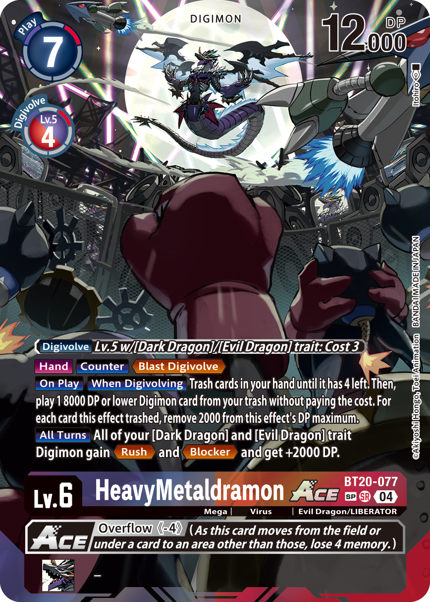 HeavyMetaldramon ACE BT20-077 (Alternate Art)2